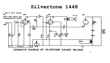 Sears Roebuck_Silvertone-1448_185 10010 ;Chassis-1962.Amp preview